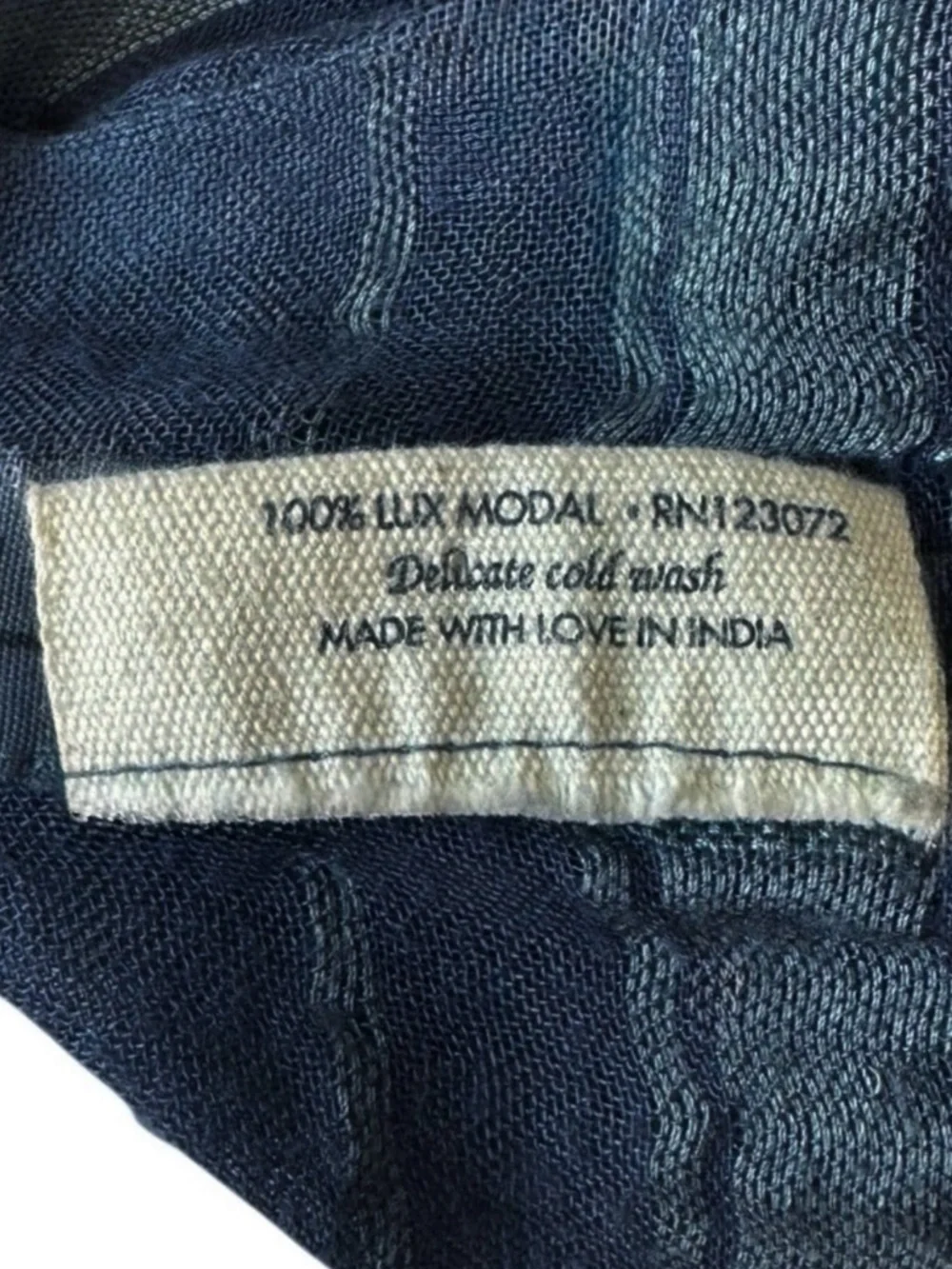 Leigh & Luca Charcoal & Black Lux Modal Scarf